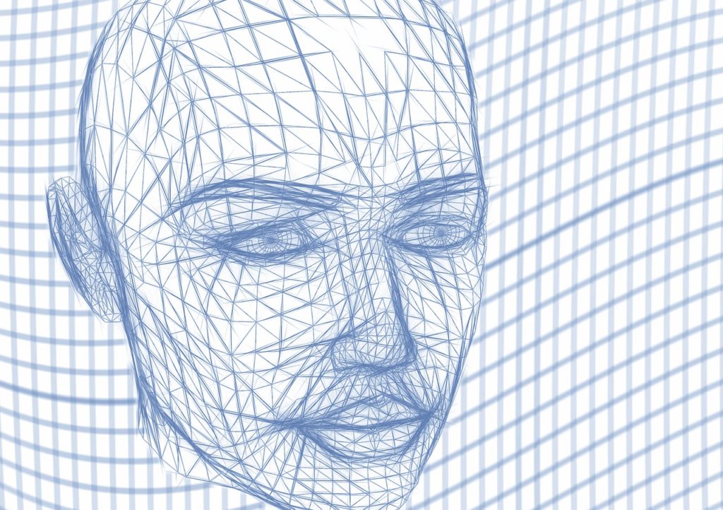 Wireframe head